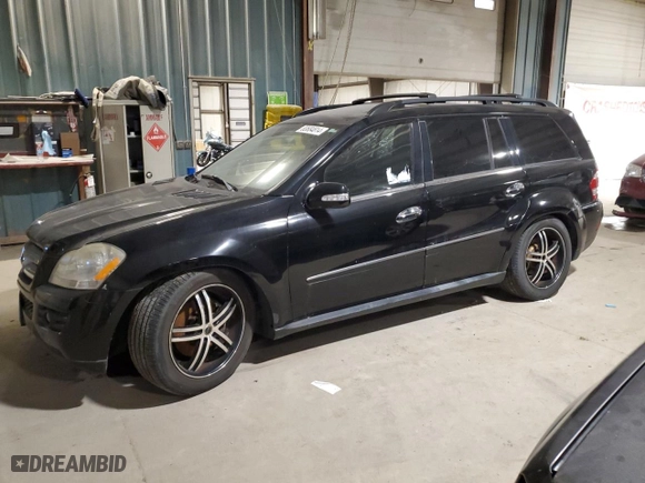 2008 Mercedes-Benz GL-Class 4.6L with VIN 4JGBF71EX8A421512, listed as a Copart auction lot 83684814 with 146,870 mi miles and Non Repairable. Bid and sale history available at carsss.com. Image 1.