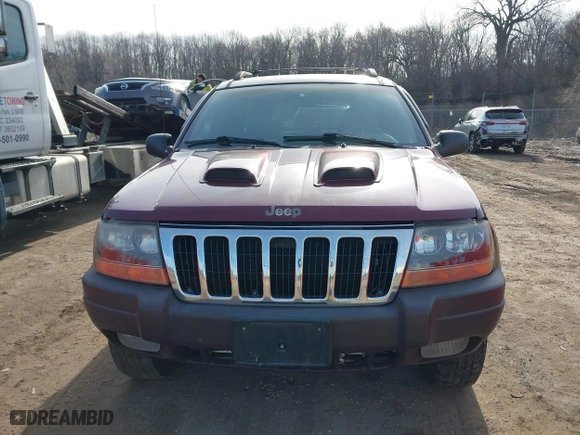 2001 Jeep Grand Cherokee Laredo with VIN 1J4GW48SX1C508609, listed as a IAAI auction lot 41780729 with 144,796 mi miles. Bid and sale history available at carsss.com. Image 6.