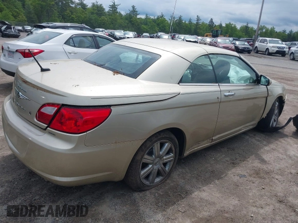 2010 Chrysler Sebring Limited z VIN 1C3BC6EV9AN122372, wystawiony jako IAAI lot #42382181 z przebiegiem 34 454 mil mil oraz . Historia ofert i sprzedaży dostępna na DreamBid. Obrazek 4.
