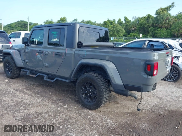 2021 Jeep Gladiator Willys с VIN 1C6HJTAG7ML513528, выставлен на аукционе IAAI как лот 42438235 с пробегом 83 334 миль миль и . История ставок и продаж доступна на DreamBid. Изображение 3.