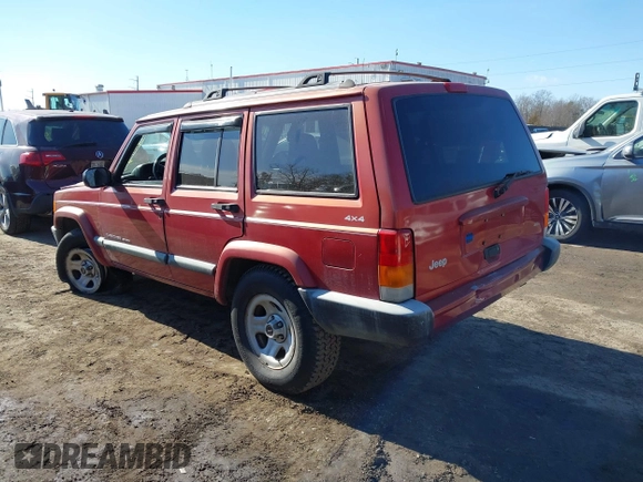 1999 Jeep Cherokee Sport with VIN 1J4FF68S4XL552718, listed as a IAAI auction lot 41443871 with 310,874 mi miles and . Bid and sale history available at DreamBid. Image 3.