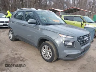 2020 Hyundai Venue SEL with VIN KMHRC8A3XLU046062, listed as a IAAI auction lot 41607097 with 137,616 mi miles. Bid and sale history available at carsss.com. Image 1.