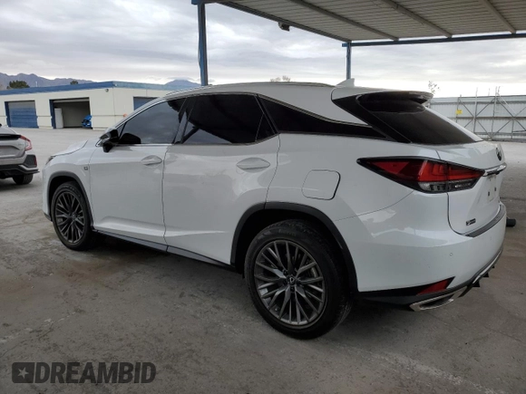 2020 Lexus RX with VIN 2T2YZMDA6LC250402, listed as a Copart auction lot 87664115 with 103,534 mi miles and Salvage Title. Bid and sale history available at carsss.com. Image 2.