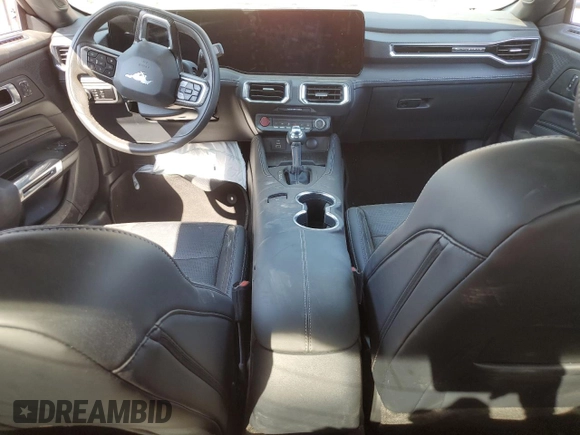 2024 Ford Mustang EcoBoost with VIN 1FA6P8TH6R5130831, listed as a Copart auction lot 75102194 with 884 mi miles and Salvage Title. Bid and sale history available at DreamBid. Image 8.