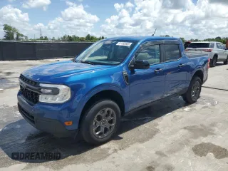2024 Ford Maverick XLT with VIN 3FTTW8H37RRA63473, listed as a Copart auction lot 61185685 with 15,535 mi miles and Salvage title. Bid and sale history available at DreamBid. Image 1.
