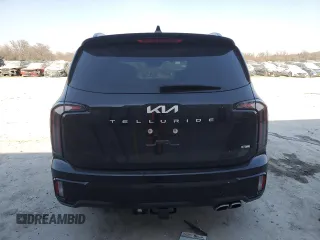 2024 Kia Telluride SX X-Line with VIN 5XYP5DGCXRG502514, listed as a Copart auction lot 48963985 with 20,560 mi miles and Salvage Title. Bid and sale history available at carsss.com. Image 6.