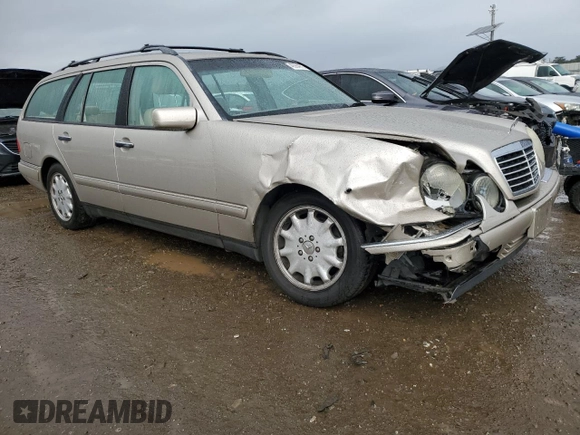 1998 Mercedes-Benz E-Class with VIN WDBJH65F7WA467107, listed as a Copart auction lot 49284975 with 168,287 mi miles and Salvage Title. Bid and sale history available at carsss.com. Image 4.