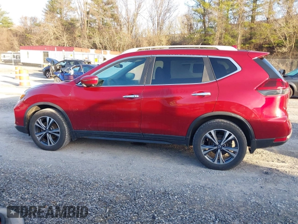 2019 Nissan Rogue SL with VIN 5N1AT2MV6KC744650, listed as a IAAI auction lot 41815344 with 82,773 mi miles. Bid and sale history available at carsss.com. Image 14.
