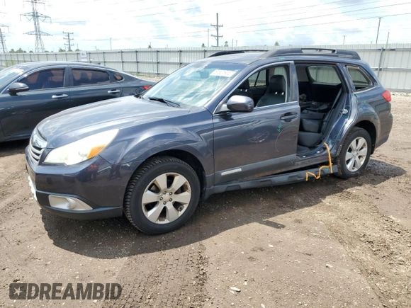2010 Subaru Outback Limited Power Moon with VIN 4S4BRCKC9A3314037, listed as a Copart auction lot 61821935 with 156,386 mi miles and Salvage title. Bid and sale history available at DreamBid. Image 1.