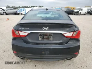 2014 Hyundai Sonata SE with VIN 5NPEC4AC8EH816221, listed as a Copart auction lot 44825285 with 128,043 mi miles and Salvage Title. Bid and sale history available at DreamBid. Image 6.