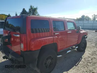 2007 Hummer H3 SUV with VIN 5GTDN13E478180801, listed as a Copart auction lot 74227314 with 0 mi miles and Clean Title. Bid and sale history available at carsss.com. Image 3.