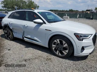 2021 Audi e-tron Premium z VIN WA1AAAGE5MB010441, wystawiony jako Copart lot #56303714 z przebiegiem 30 441 mil mil oraz . Historia ofert i sprzedaży dostępna na DreamBid. Obrazek 4.