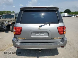 2003 Toyota Sequoia Limited with VIN 5TDBT48A93S176258, listed as a Copart auction lot 80664124 with 195,767 mi miles and Non Repairable. Bid and sale history available at DreamBid. Image 6.