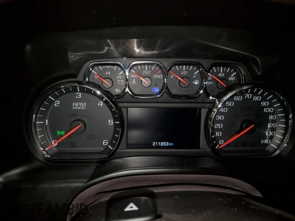 2015 Chevrolet Tahoe LTZ with VIN 1GNSCCKC5FR112071, listed as a Copart auction lot 60681815 with 211,853 mi miles and Clean title. Bid and sale history available at DreamBid. Image 9.