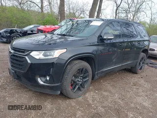 2020 Chevrolet Traverse Premier with VIN 1GNERKKW4LJ106546, listed as a IAAI auction lot 41953652 with 101,884 mi miles and . Bid and sale history available at DreamBid. Image 2.