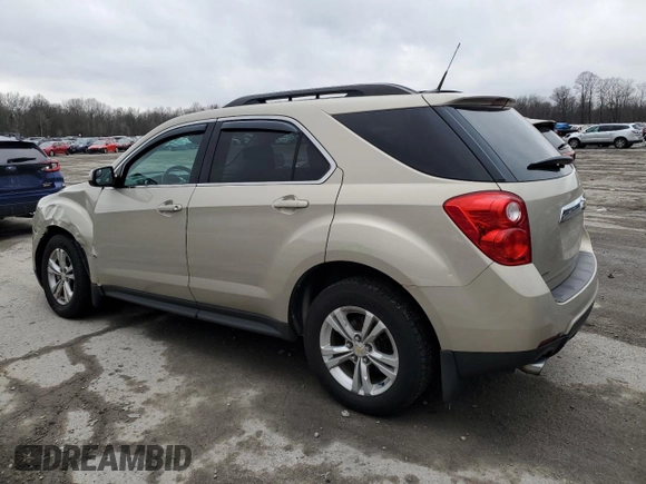 2012 Chevrolet Equinox LT w/2LT with VIN 2GNFLNE54C6257510, listed as a Copart auction lot 84190484 with 135,689 mi miles and Salvage Title. Bid and sale history available at carsss.com. Image 2.