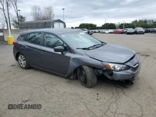 2022 Subaru Impreza with VIN 4S3GTAB61N3709801, listed as a Copart auction lot 53182765 with 33,656 mi miles and Salvage Title. Bid and sale history available at carsss.com. Image 4.