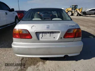 1999 Honda Civic LX with VIN 2HGEJ6678XH560446, listed as a Copart auction lot 56669794 with 197,100 mi miles and Non Repairable. Bid and sale history available at carsss.com. Image 6.