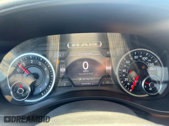 2019 Ram 1500 Laramie с VIN 1C6SRFJT3KN64133, выставлен на аукционе Copart как лот 62892265 с пробегом 225 085 миль миль и Чистый • Clean title. История ставок и продаж доступна на DreamBid. Изображение 8.
