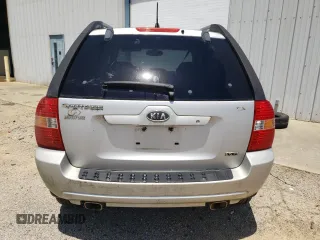 2005 Kia Sportage LX with VIN KNDJE723657067187, listed as a Copart auction lot 57403525 with 228,648 mi miles and Clean title. Bid and sale history available at DreamBid. Image 6.