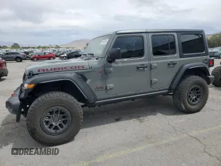 2023 Jeep Wrangler Rubicon с VIN 1C4JJXFG4PW523432, выставлен на аукционе Copart как лот 51642975 с пробегом 23 631 миль миль и Списание • Salvage title. История ставок и продаж доступна на DreamBid. Изображение 1.