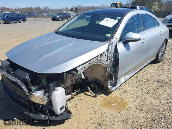 2020 Mercedes-Benz CLA 250 with VIN W1K5J4HB8LN103583, listed as a IAAI auction lot 41891861 with 41,544 mi miles and . Bid and sale history available at DreamBid. Image 18.