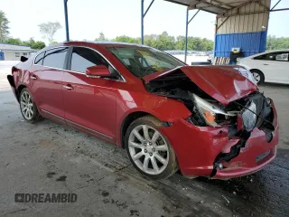 2012 Buick LaCrosse Touring with VIN 1G4GJ5E35CF191343, listed as a Copart auction lot 59213705 with 188,605 mi miles and Salvage title. Bid and sale history available at DreamBid. Image 4.