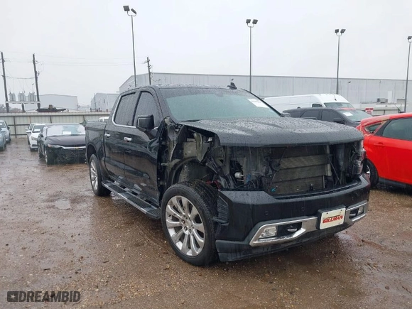 2019 Chevrolet Silverado 1500 High Country with VIN 3GCPWFED6KG259019, listed as a IAAI auction lot 41559291 with 86,425 mi miles. Bid and sale history available at carsss.com. Image 1.
