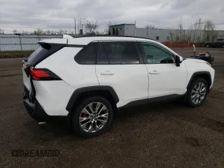 2019 Toyota RAV4 with VIN 2T3R1RFV7KW042451, listed as a Copart auction lot 54621815 with 155,183 mi miles and Salvage title. Bid and sale history available at DreamBid. Image 3.
