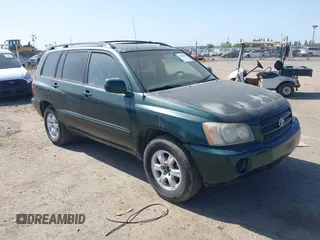 2003 Toyota Highlander z VIN JTEGD21A730073596, wystawiony jako IAAI lot #42095086 z przebiegiem 177 503 mil mil oraz . Historia ofert i sprzedaży dostępna na DreamBid. Obrazek 1.