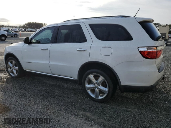 2013 Dodge Durango Citadel with VIN 1C4SDHET7DC510221, listed as a Copart auction lot 76639644 with 165,243 mi miles and Clean Title. Bid and sale history available at carsss.com. Image 2.