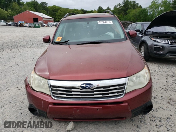 2009 Subaru Forester X с VIN JF2SH63699H779189, выставлен на аукционе Copart как лот 57384375 с пробегом 166 003 миль миль и Чистый • Clean title. История ставок и продаж доступна на DreamBid. Изображение 5.