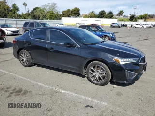 2020 Acura ILX Premium with VIN 19UDE2F7XLA007198, listed as a Copart auction lot 52932825 with 48,918 mi miles and Salvage title. Bid and sale history available at DreamBid. Image 4.