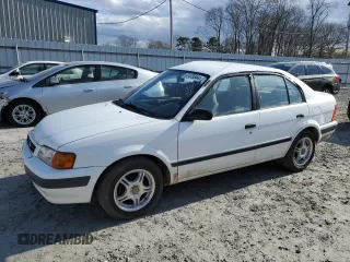 1997 Toyota Tercel DX z VIN JT2BC52L5V0215622, wystawiony jako Copart lot #87475544 z przebiegiem 382 242 mil mil oraz Szkoda całkowita • Salvage title. Historia ofert i sprzedaży dostępna na DreamBid. Obrazek 1.