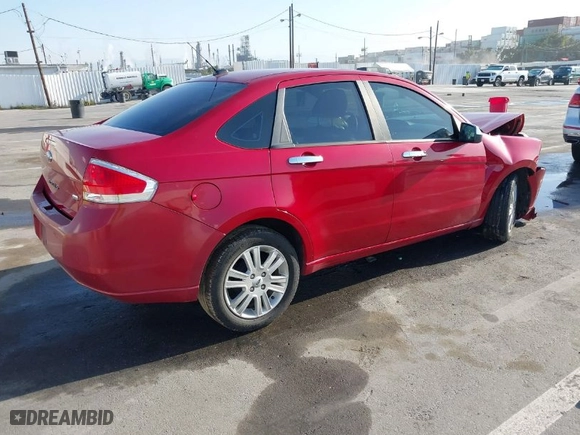 2010 Ford Focus SEL with VIN 1FAHP3HN7AW163409, listed as a IAAI auction lot 41965576 with 1 mi miles. Bid and sale history available at carsss.com. Image 4.
