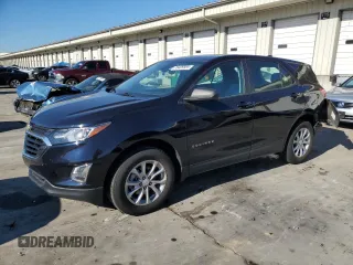2021 Chevrolet Equinox LS with VIN 3GNAX5EV3MS119376, listed as a Copart auction lot 75409564 with 33,288 mi miles and Salvage title. Bid and sale history available at DreamBid. Image 1.