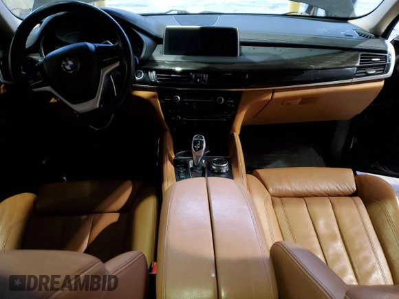 2015 BMW X6 xDrive35i with VIN 5UXKU2C52F0F95346, listed as a Copart auction lot 71660952 with 0 mi miles. Bid and sale history available at carsss.com. Image 8.