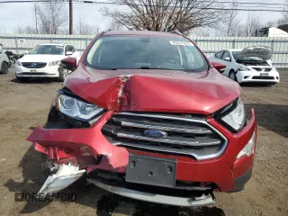 2021 Ford EcoSport Titanium z VIN MAJ6S3KL9MC395397, wystawiony jako Copart lot #49327885 z przebiegiem 46 786 mil mil oraz Szkody całkowita. Historia ofert i sprzedaży dostępna na DreamBid. Obrazek 5.