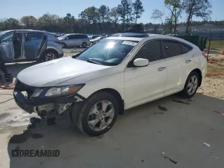 2010 Honda Accord Crosstour EX-L with VIN 5J6TF1H5XAL007680, listed as a Copart auction lot 50163785 with 208,379 mi miles and Salvage Title. Bid and sale history available at carsss.com. Image 1.