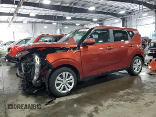 2021 Kia Soul S with VIN KNDJ23AU2M7759909, listed as a Copart auction lot 50730975 with 25,297 mi miles and Salvage Title. Bid and sale history available at DreamBid. Image 1.