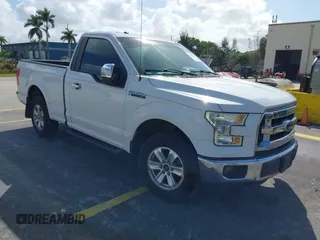 2016 Ford F-150 XL with VIN 1FTMF1C83GFA31273, listed as a IAAI auction lot 41584700 with 184,655 mi miles. Bid and sale history available at carsss.com. Image 1.