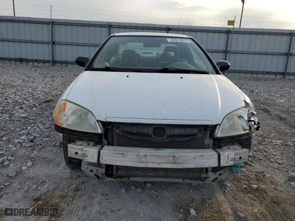 2001 Honda Civic LX with VIN 1HGEM22521L017009, listed as a Copart auction lot 47612075 with 189,844 mi miles and Salvage Title. Bid and sale history available at carsss.com. Image 5.