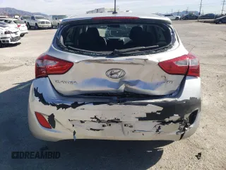 2017 Hyundai Elantra GT with VIN KMHD35LH5HU360744, listed as a Copart auction lot 78749524 with 93,364 mi miles and Salvage Title. Bid and sale history available at carsss.com. Image 6.