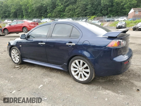 2014 Mitsubishi Lancer ES with VIN JA32U2FU2EU007839, listed as a Copart auction lot 63634755 with 202,877 mi miles and Salvage title. Bid and sale history available at DreamBid. Image 2.