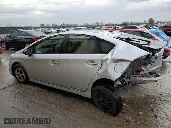 2013 Toyota Prius One with VIN JTDKN3DU8D5631077, listed as a Copart auction lot 51489015 with 142,142 mi miles and Salvage Title. Bid and sale history available at carsss.com. Image 2.