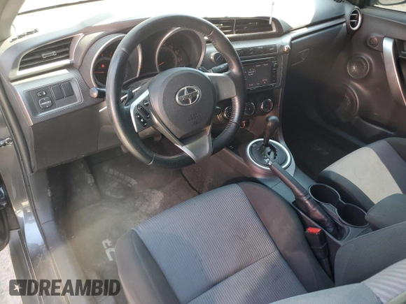 2015 Scion tC with VIN JTKJF5C79F3088748, listed as a Copart auction lot 54433445 with 169,856 mi miles and Salvage Title. Bid and sale history available at carsss.com. Image 8.