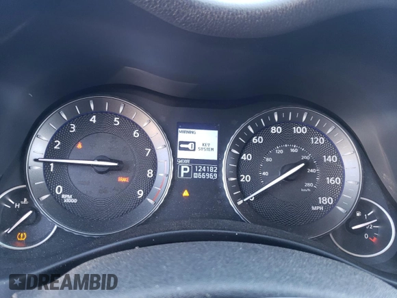 2012 Infiniti M with VIN JN1BY1AP8CM333534, listed as a Copart auction lot 68281463 with 124,182 mi miles and Salvage Title. Bid and sale history available at carsss.com. Image 9.