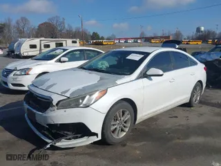 2017 Hyundai Sonata SE with VIN 5NPE24AF2HH532228, listed as a IAAI auction lot 41141647 with 240,024 mi miles. Bid and sale history available at carsss.com. Image 2.
