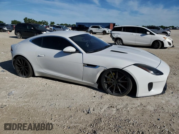 2018 Jaguar F-Type with VIN SAJDD1EV4JCK53324, listed as a Copart auction lot 46071114 with 53,199 mi miles and . Bid and sale history available at DreamBid. Image 4.