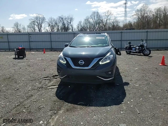 2018 Nissan Murano Platinum with VIN 5N1AZ2MH7JN164271, listed as a Copart auction lot 51427635 with 108,734 mi miles and Salvage Title. Bid and sale history available at carsss.com. Image 12.